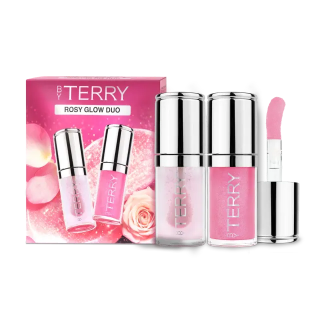 By Terry Duo Éclat Rosé huile gloss lèvres 2x soin