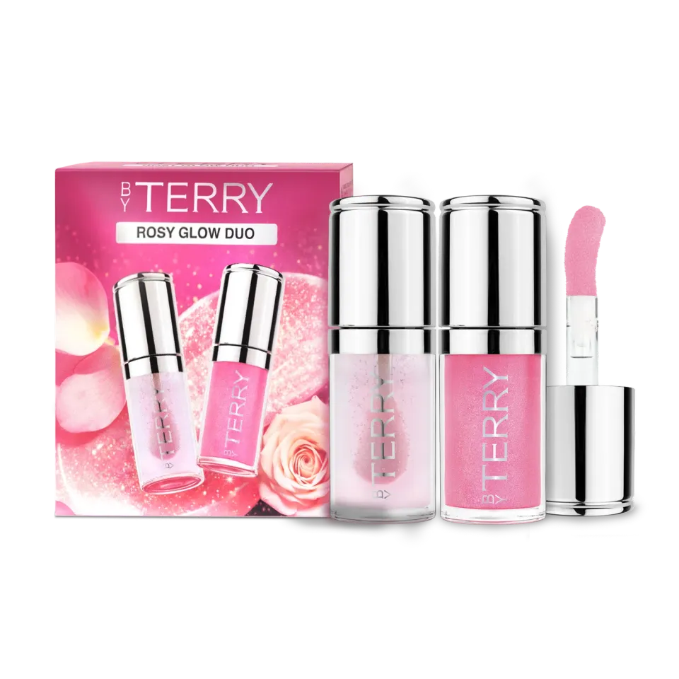 By Terry Duo Éclat Rosé huile gloss lèvres 2x soin