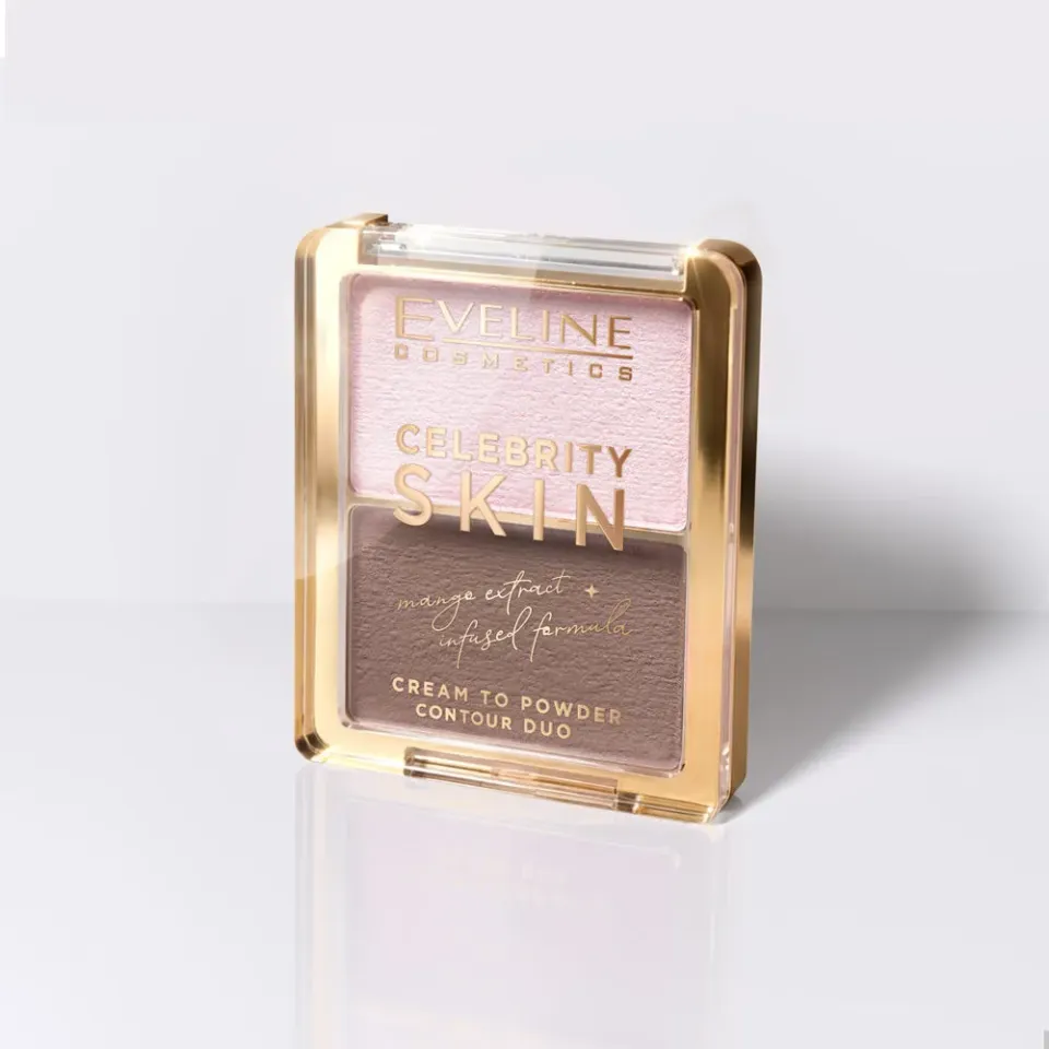 Eveline Celebrity Cream To Powder duo contour éclat naturel
