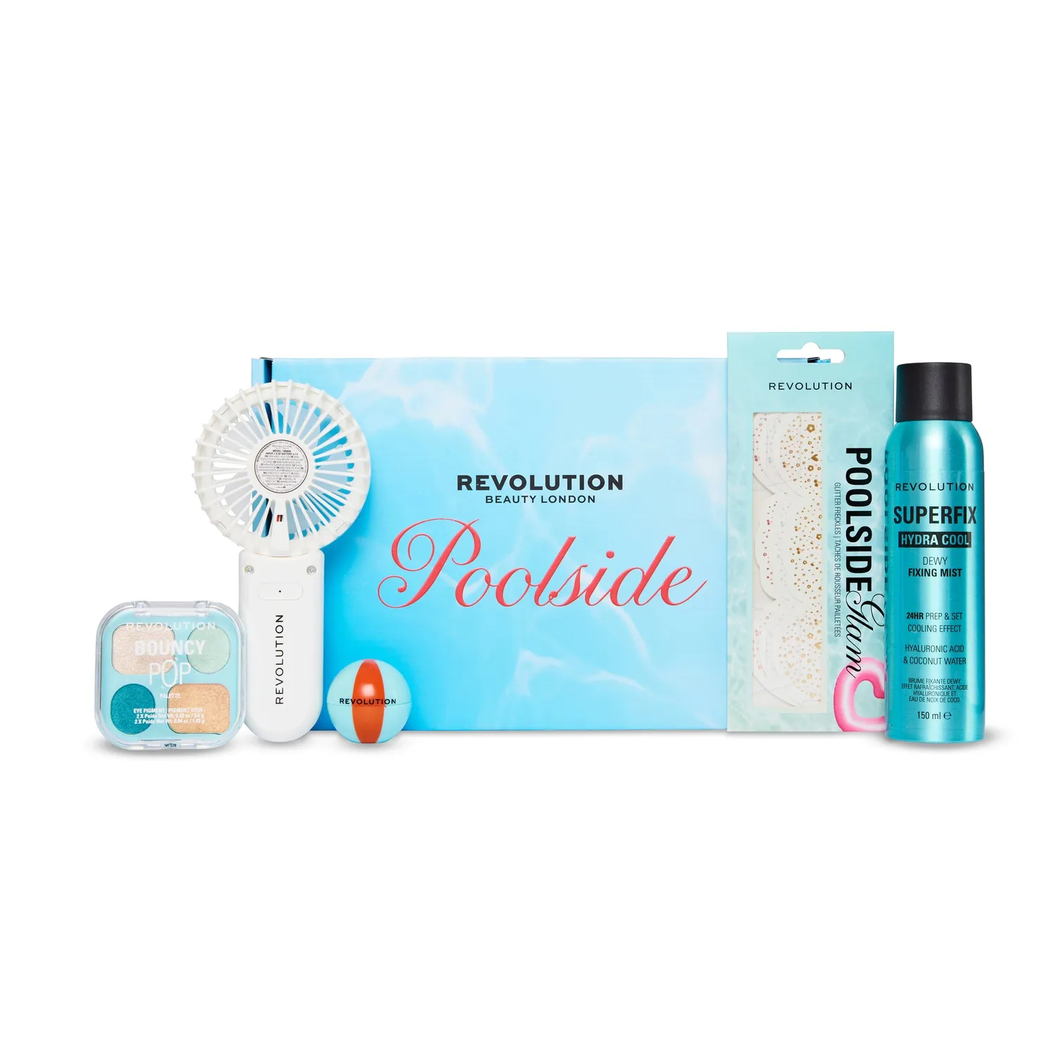 Revolution Poolside Summer Essentials Set coffret 5 pièces