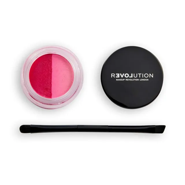 Revolution Relove Agile liner aqueux rose et rouge double