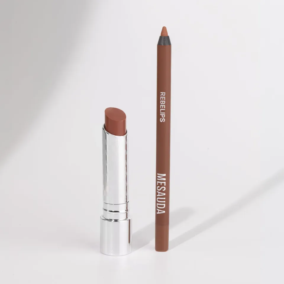 Mesauda Ultimate Lip Combo kit lèvres Fudgy Flirt marron nude