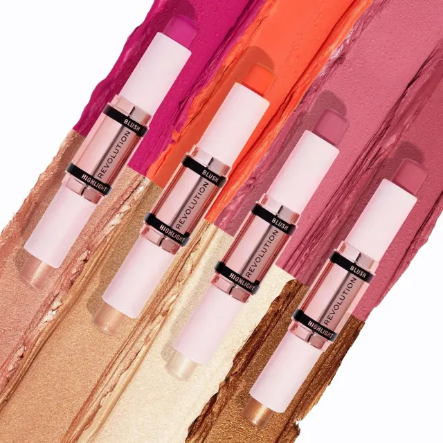 Revolution Blush Highlight Stick blush enlumineur 2-en-1