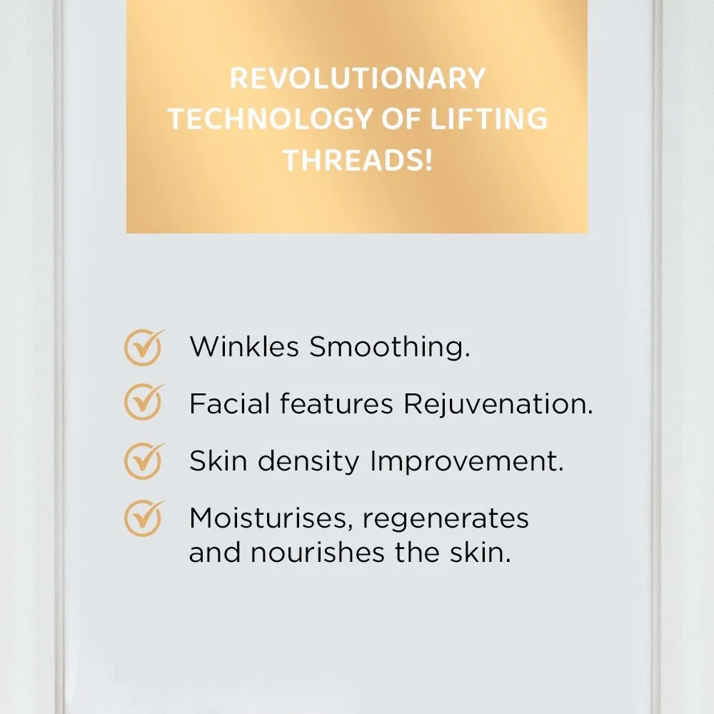 Eveline Cosmetics Gold Lift Expert masque visage anti-rides 3en1