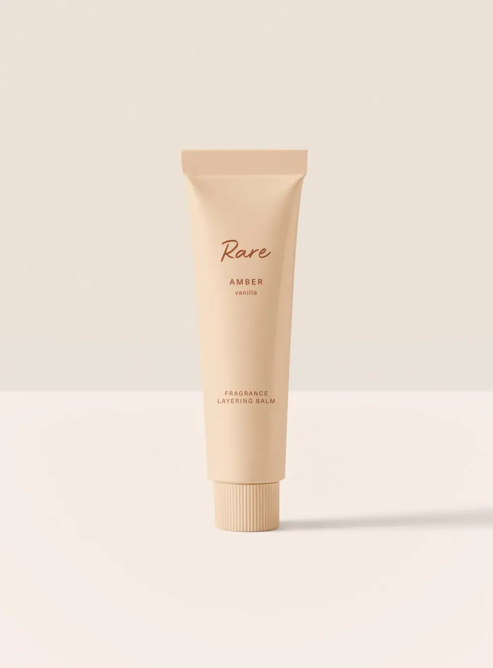 Rare Beauty baume parfum Amber Vanilla solide chaud