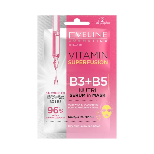 Eveline Vitamin Superfusion Nutri Serum-in-Mask masque nourrissant