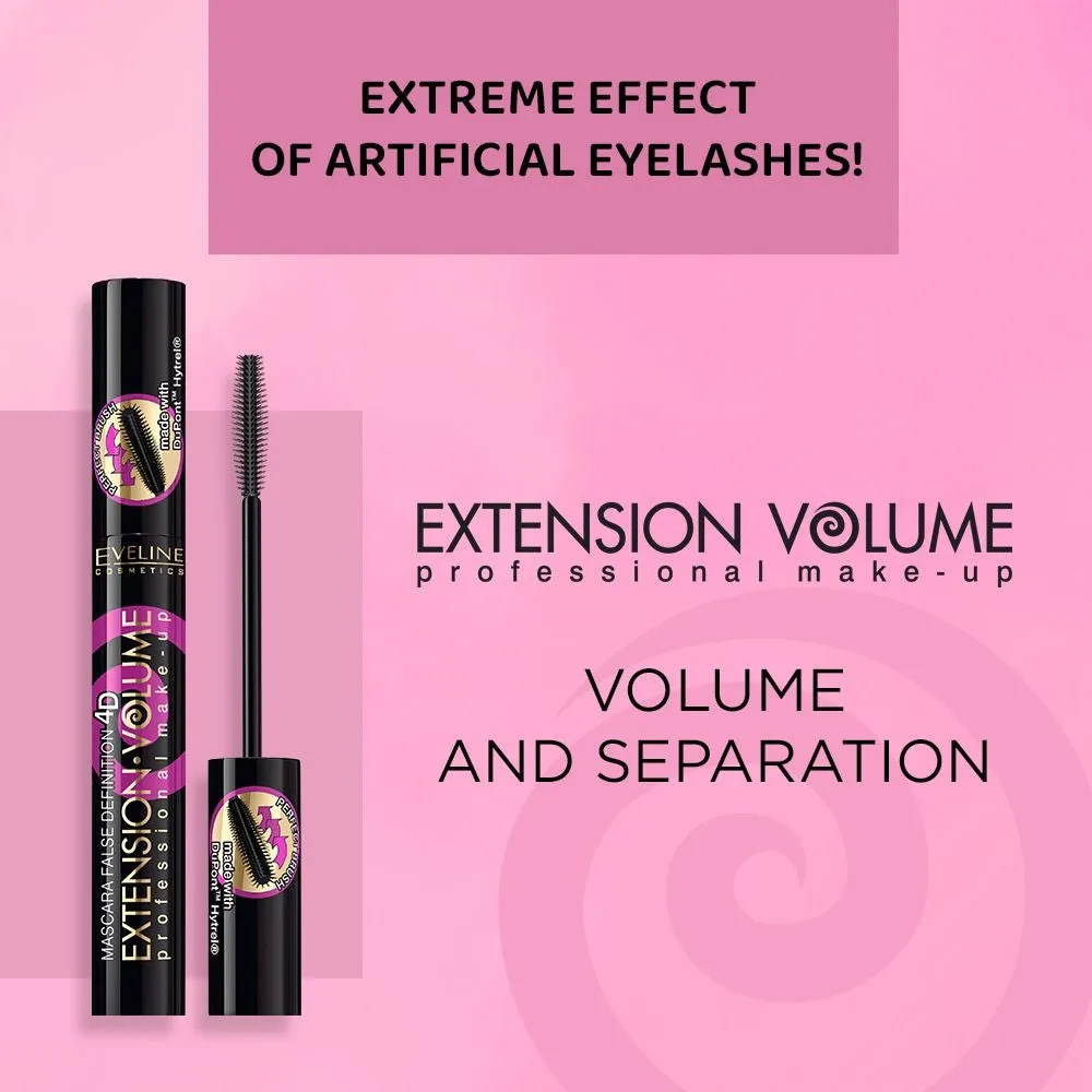 Eveline Extension Volume mascara volume définition brosse silicone