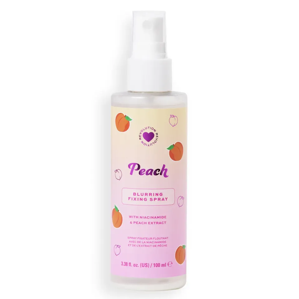 I Heart Revolution Peach spray fixateur matifiant