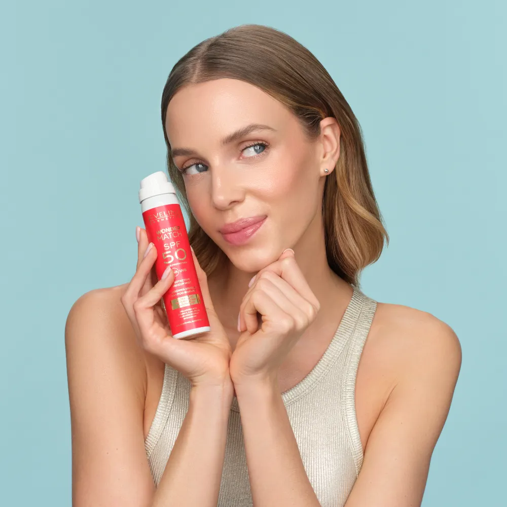 Eveline Wonder Match brume visage SPF50 ultra-légère