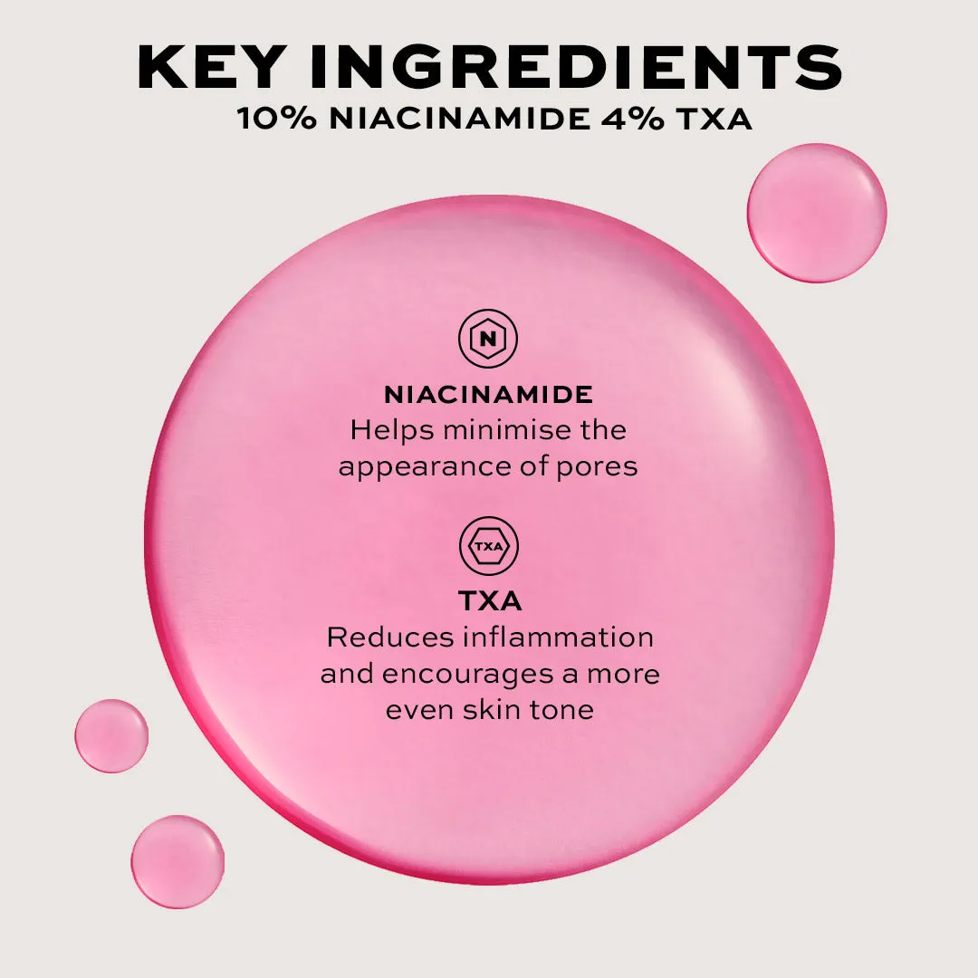 Revolution Pro Miracle sérum visage 10% niacinamide pores