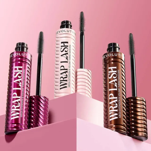 Revolution Wrap Lash mascara tubing noir volume 24h