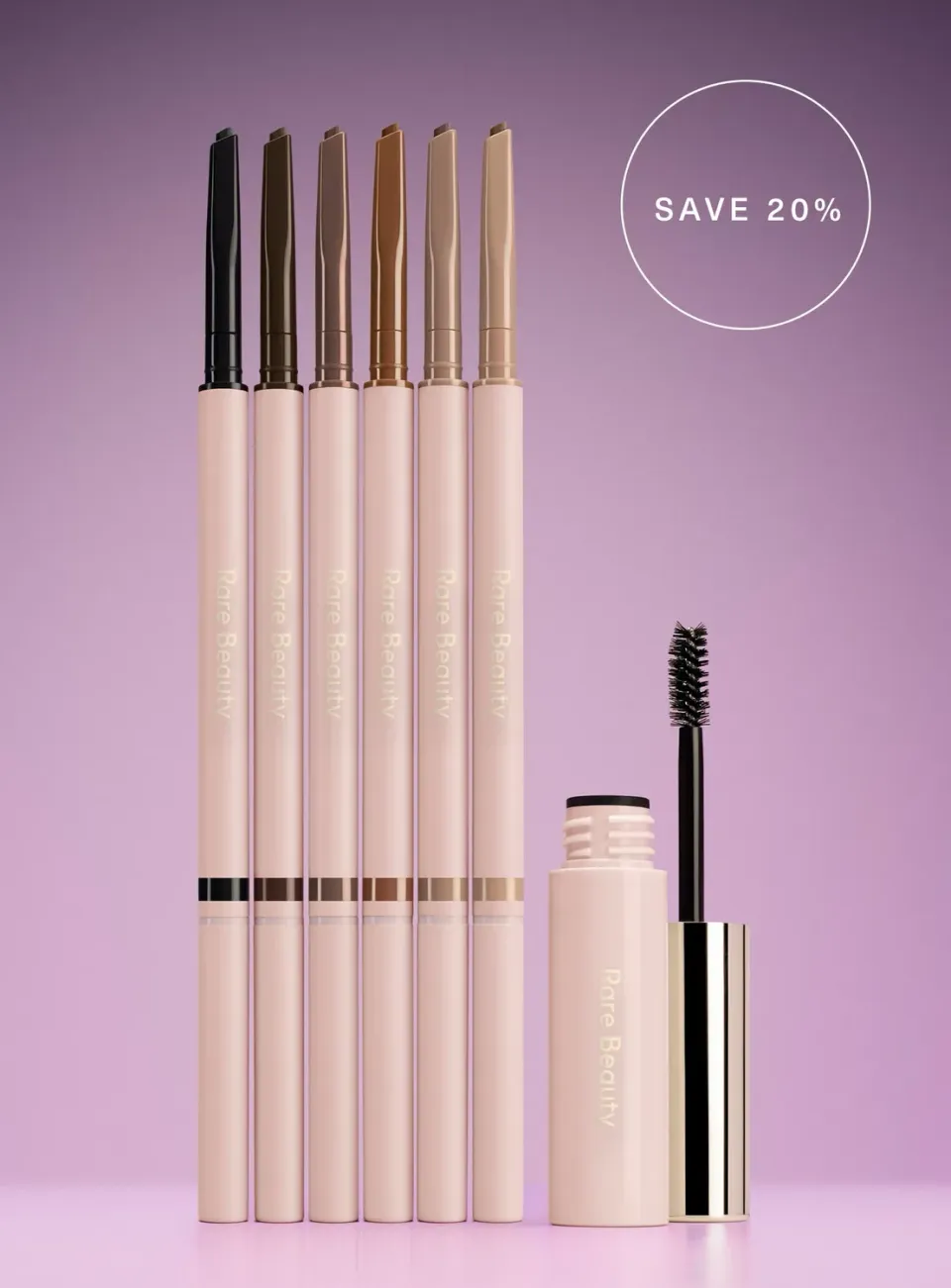 Rare Beauty Brow Harmony Brow Gel & Pencil Duo sourcils
