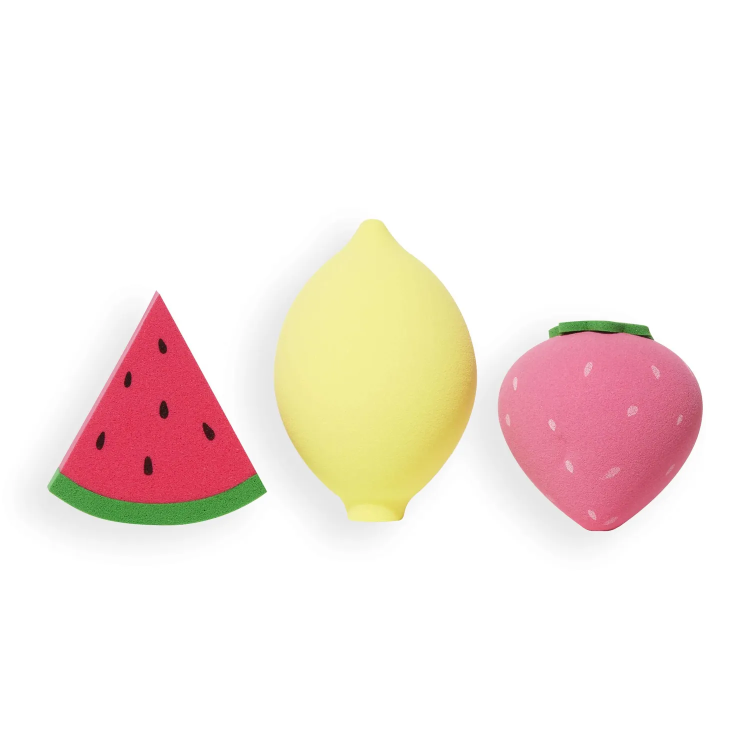Revolution Fruit Punch Trio éponges maquillage fruits