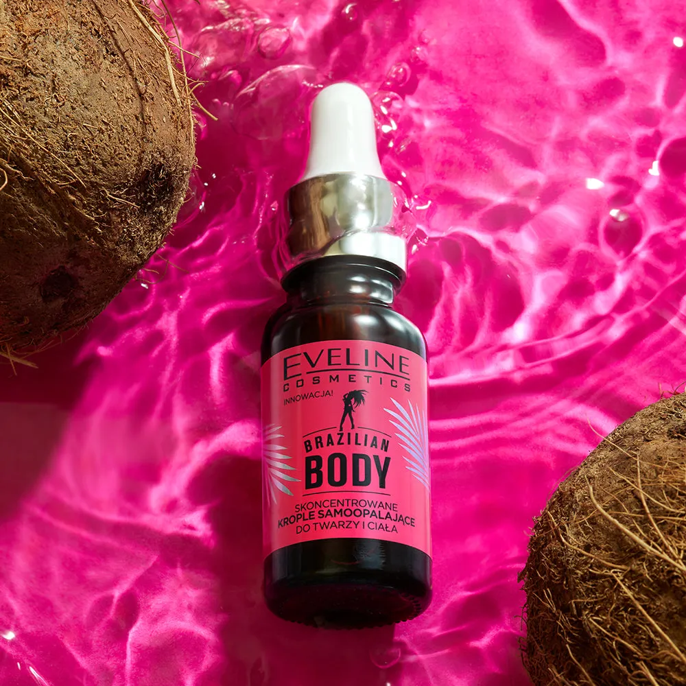 Eveline Brazilian Body gouttes autobronzantes visage