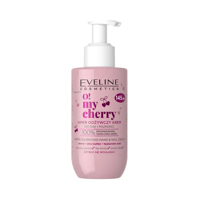 Eveline O! My Cherry crème mains et ongles nourrissante