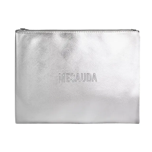 Mesauda Silver Bag Flat trousse beauté argentée