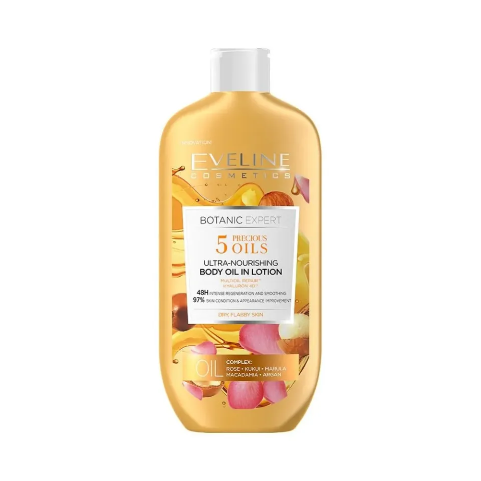 Eveline Botanic Expert baume corps 5 huiles précieuses