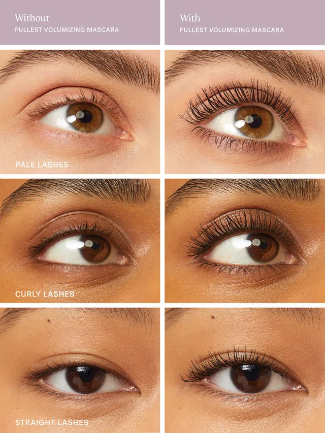 Ilia Fullest Volumizing mascara noir classique yeux sensibles