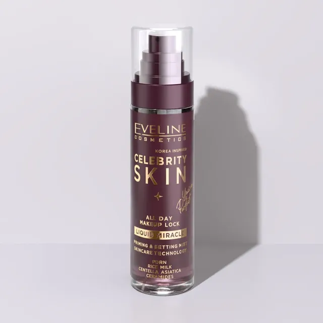 Eveline Celebrity Skin Liquid Miracle spray fixateur 16h