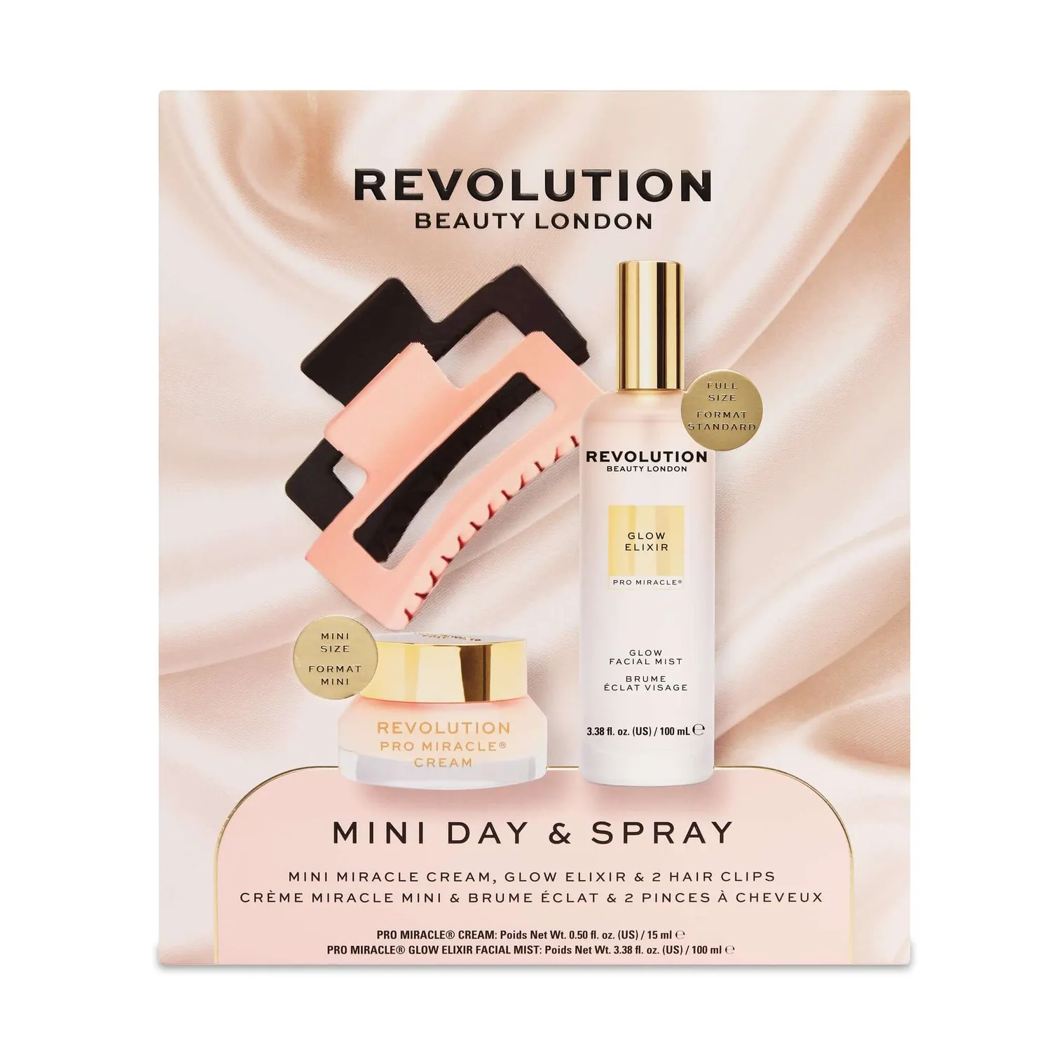 Revolution Pro Miracle coffret soin mini jour + spray