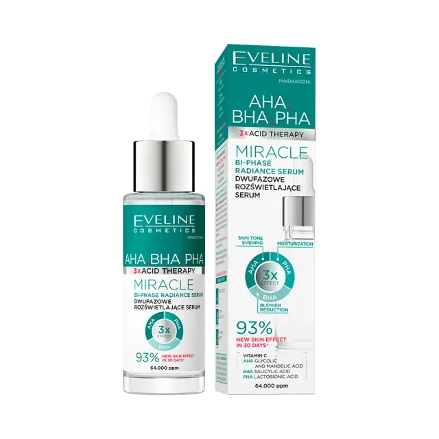 Eveline 3x Acid Therapy Dual-Phase sérum éclat vitamine C