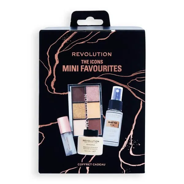 Revolution Mini Favourite coffret maquillage 4 pièces Velvet Rose