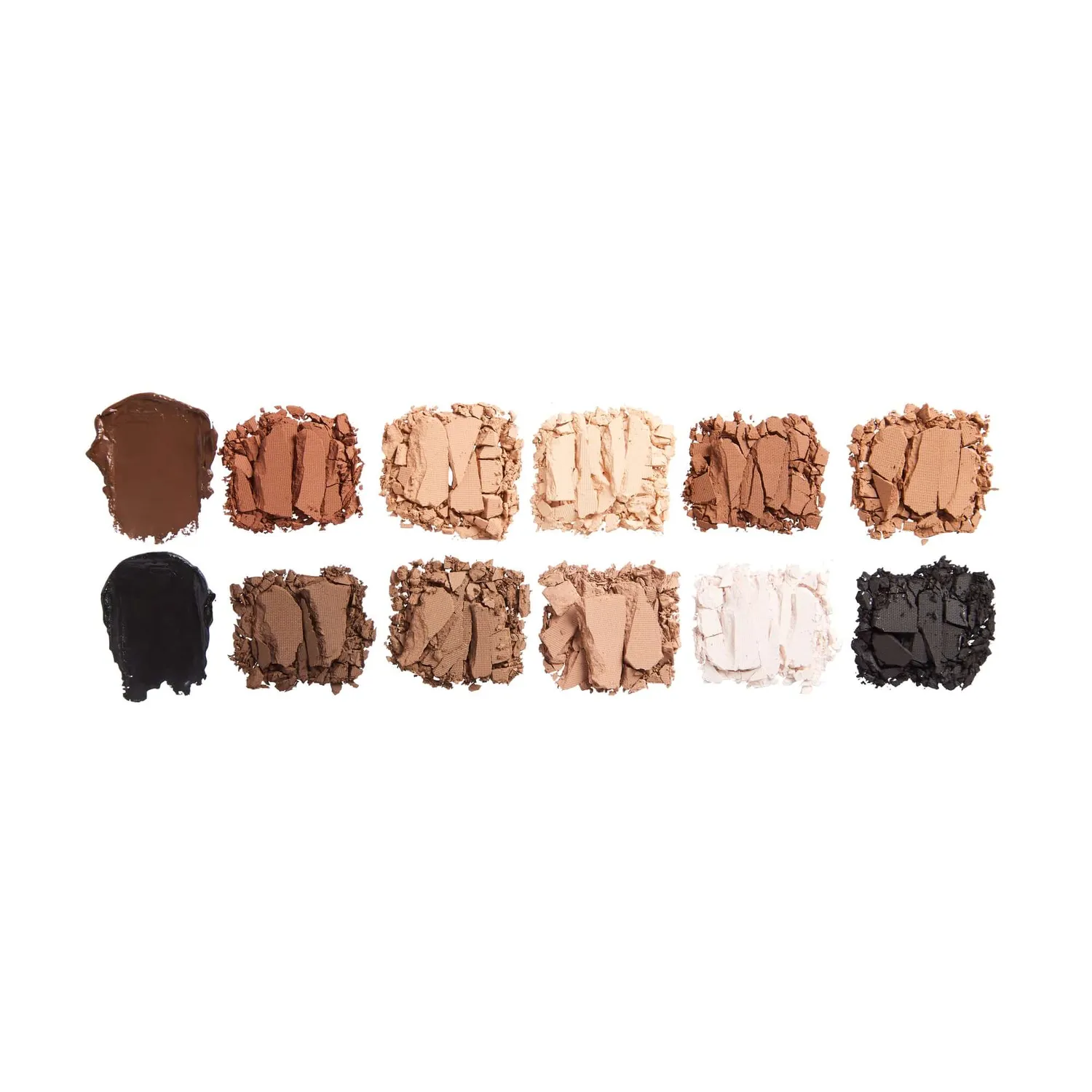 Revolution Master Icon Matte Nudes palette fards nude mat
