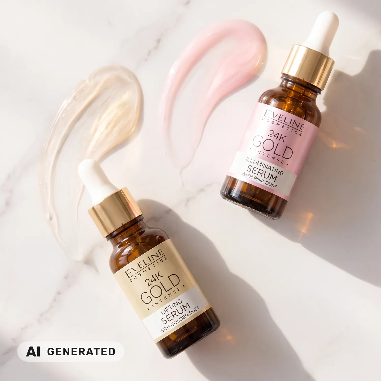 Eveline Cosmetics 24K Gold Intense sérum lifting poussière or