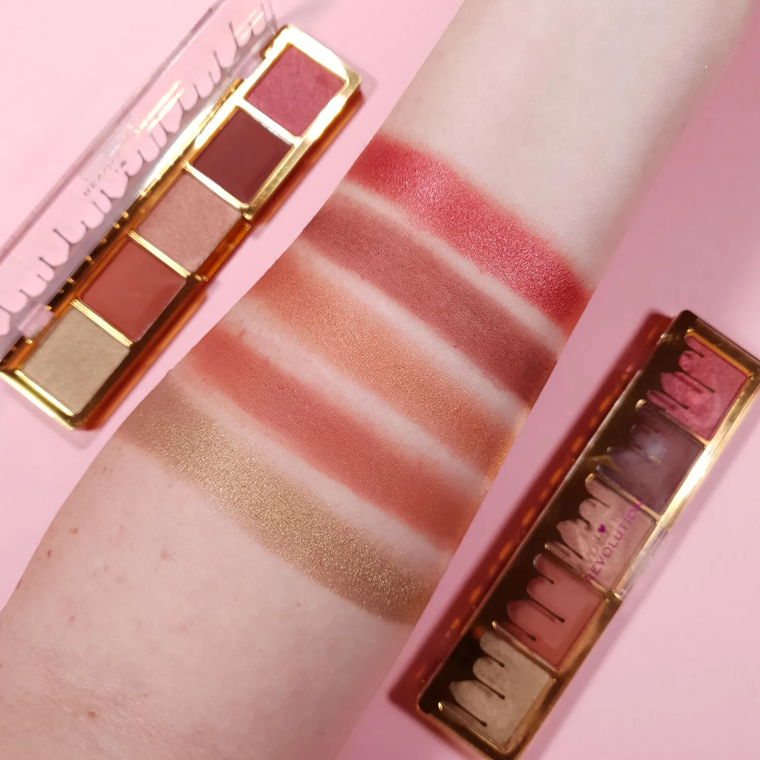Revolution Mini Chocolate Milk Chocolate Ganache palette yeux mats