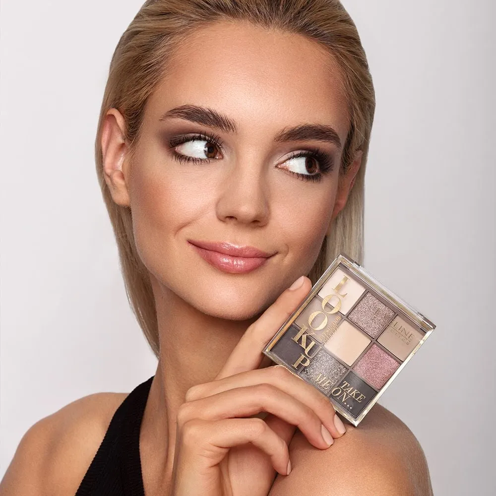 Eveline Look Up Take Me On palette 9 fards beiges