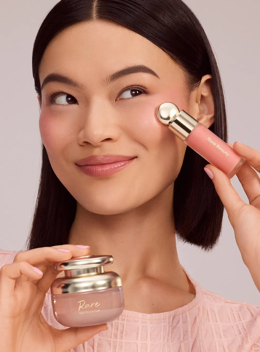 Rare Beauty Classic Faves duo parfum blush Adore