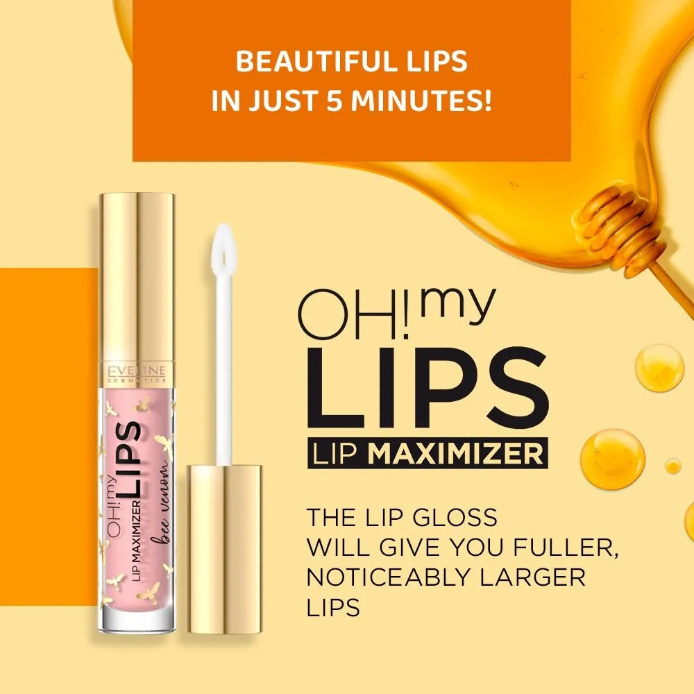 Eveline Oh! My Lips gloss lèvres repulpant acide hyaluronique venin