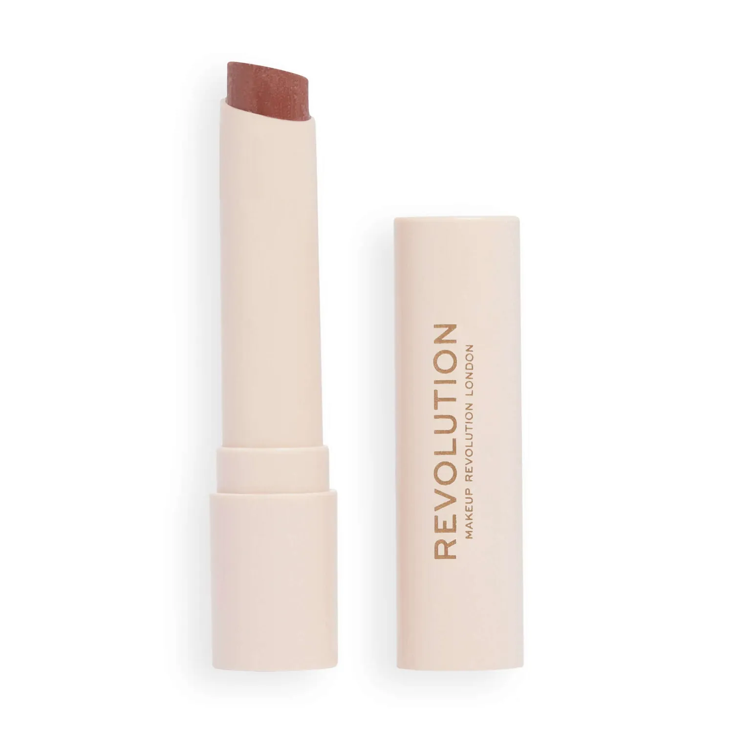 Revolution Pout Balm baume lèvres Mocha Shine repulpant