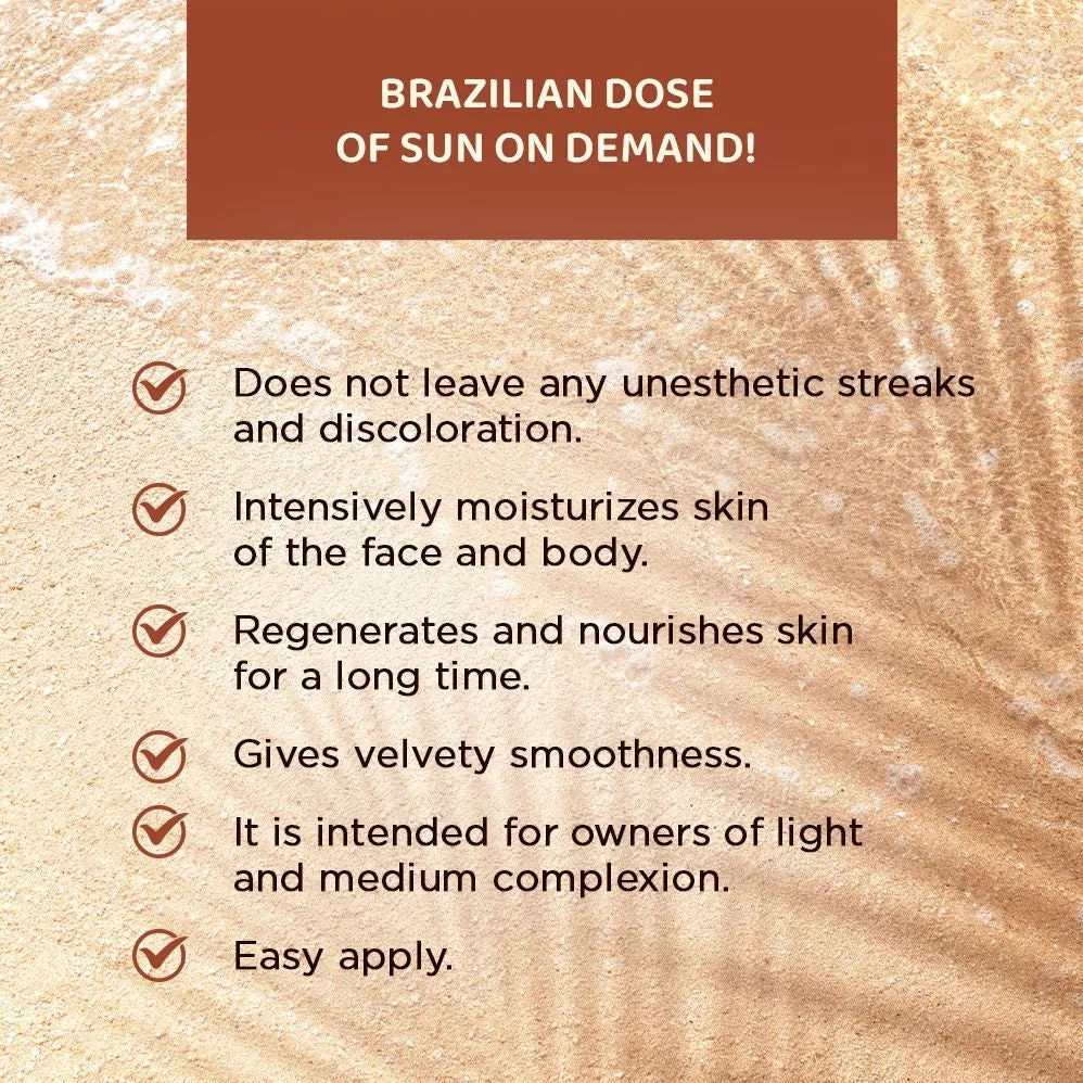 Eveline Cosmetics Brazilian Body brume autobronzante visage et corps