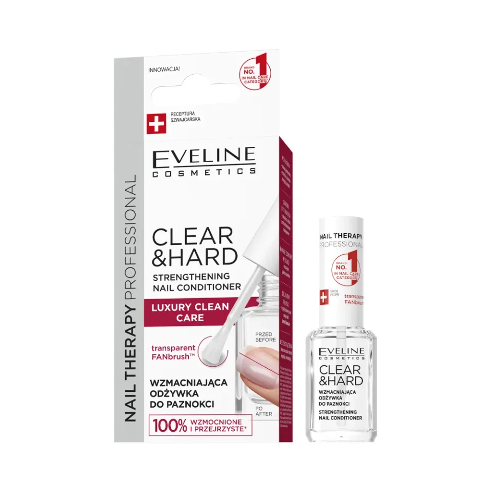 Eveline Nail Therapy Professional durcisseur Clear&Hard transparent