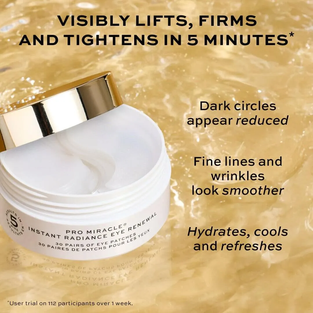 Revolution Pro Miracle patchs yeux hydratants 5 minutes