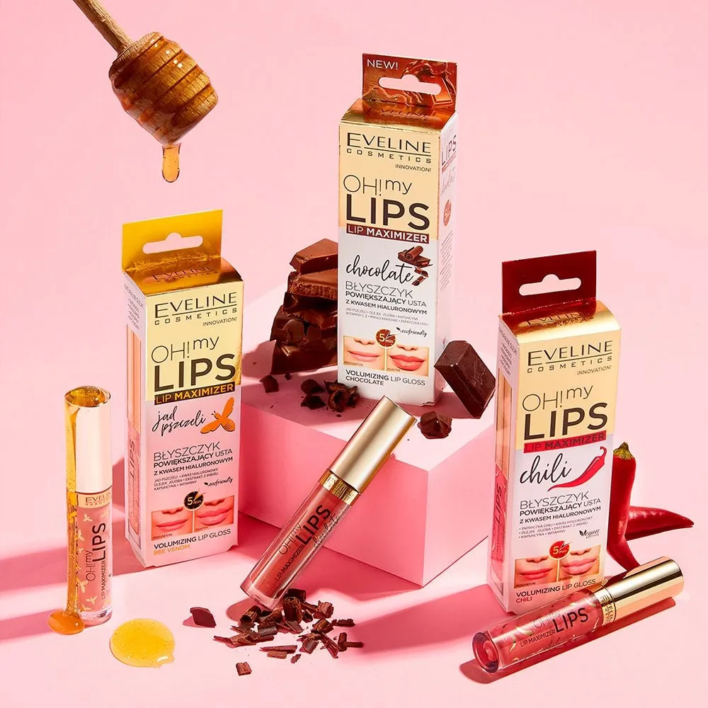 Eveline Oh! My Lips Lip Maximizer gloss repulpant piment