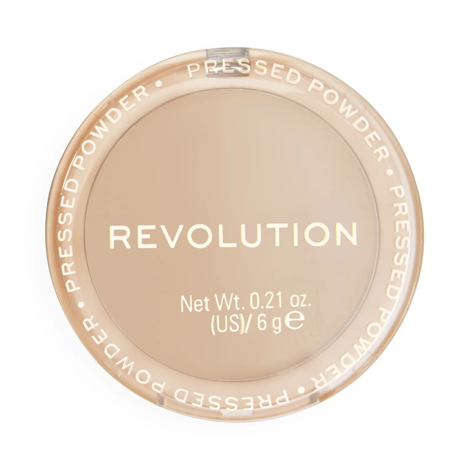 Revolution Reloaded poudre compacte matifiante argile rose