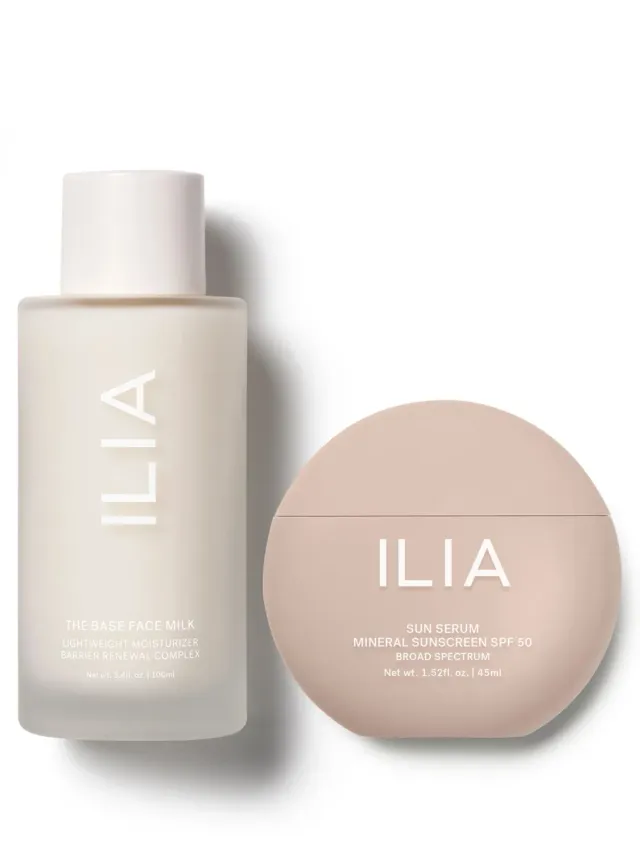 Ilia Skincare + SPF 50 Duo coffret soin solaire