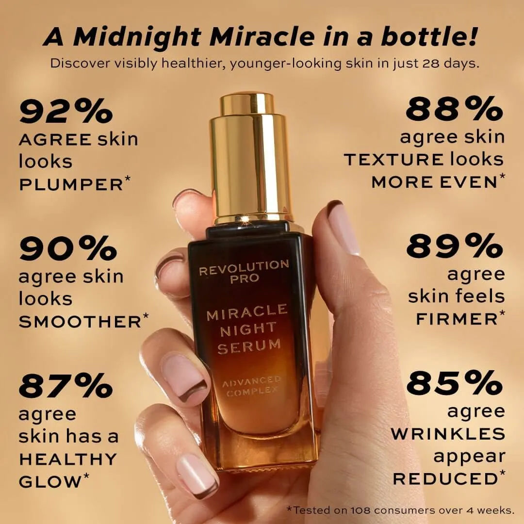 Revolution Pro Miracle Night Rescue Serum Advanced sérum nuit