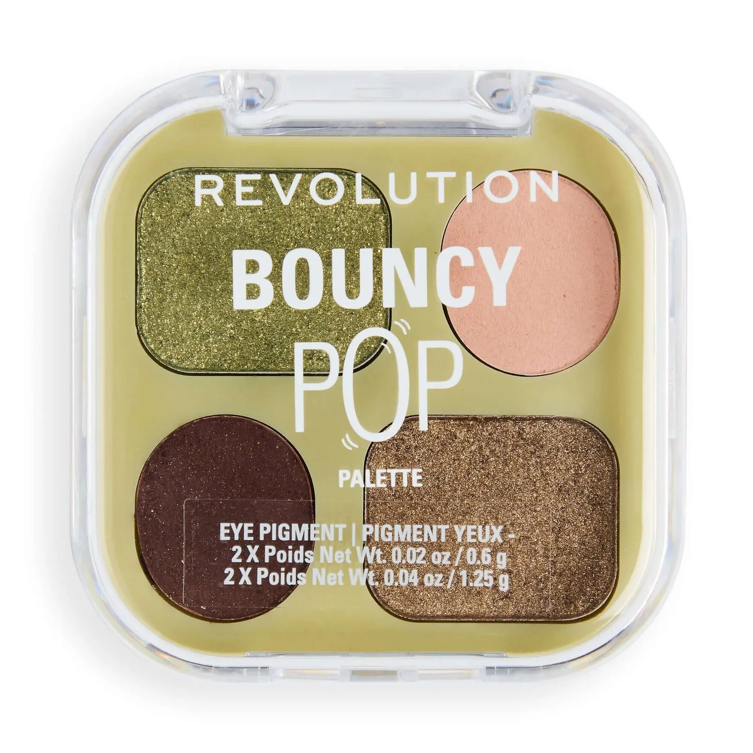 Revolution Bouncy Pop palette fard à paupières mochi vegan