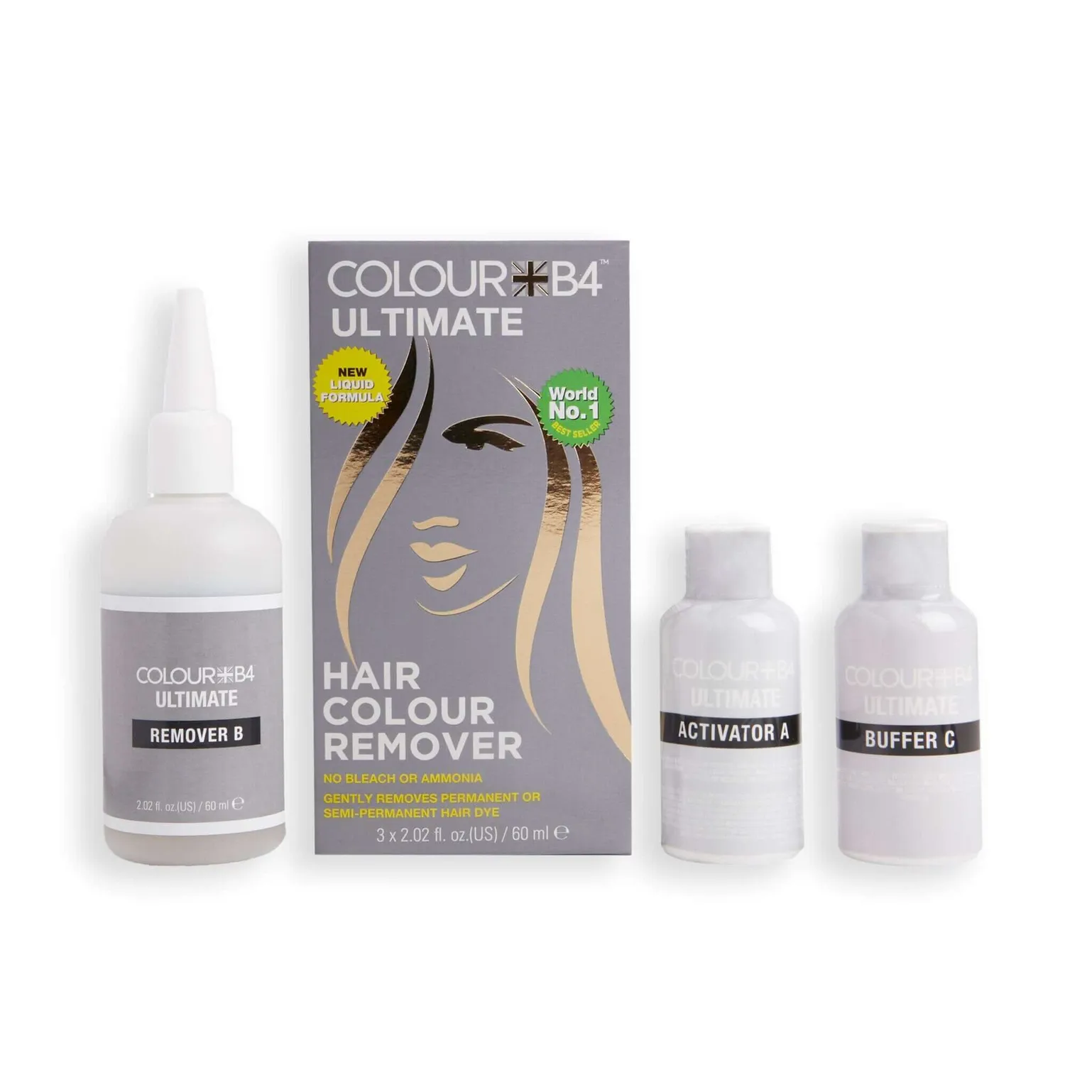 Colour B4 Ultimate effaceur couleur cheveux coloration foncée