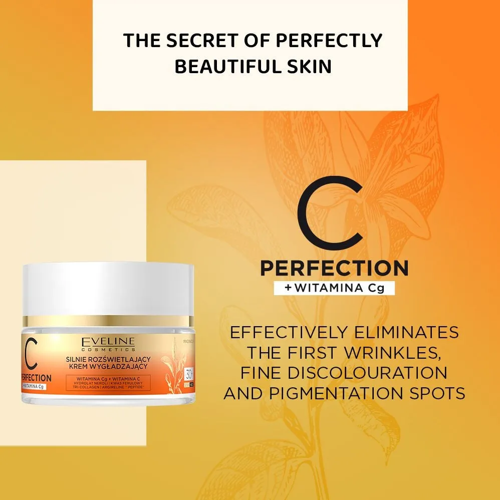 Eveline C-Perfection crème visage éclat lissante 30+ vitamine C