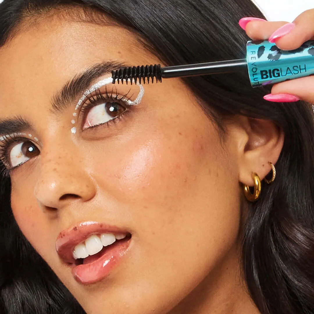 Revolution Big Lash Fierce Mascara volume noir brosse XXL fibre