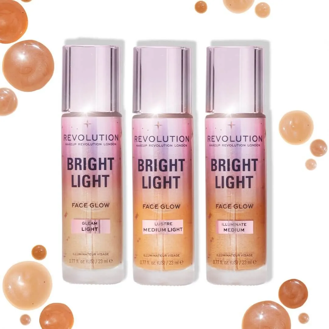Revolution Bright Light Face Glow fluide éclat naturel