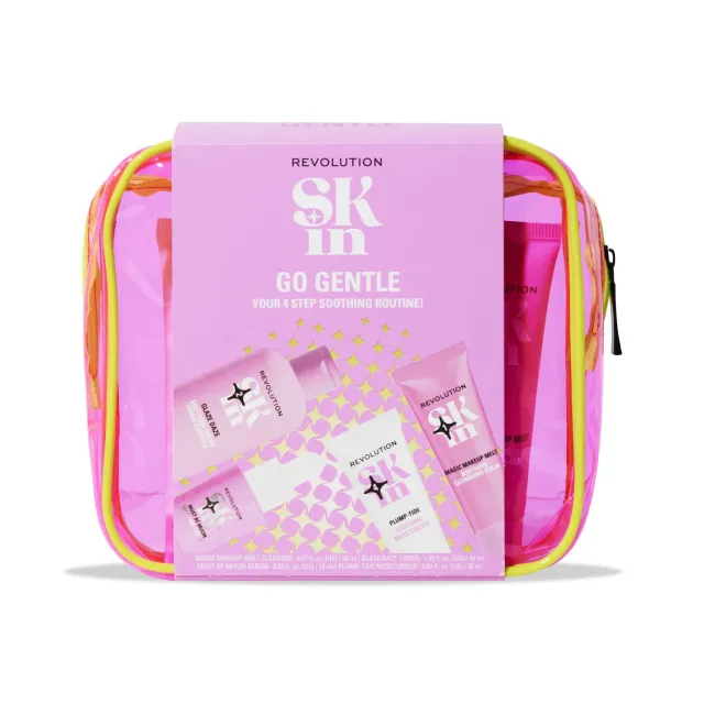 Revolution Skin Go Gentle kit 4 soins peau sensible apaisant