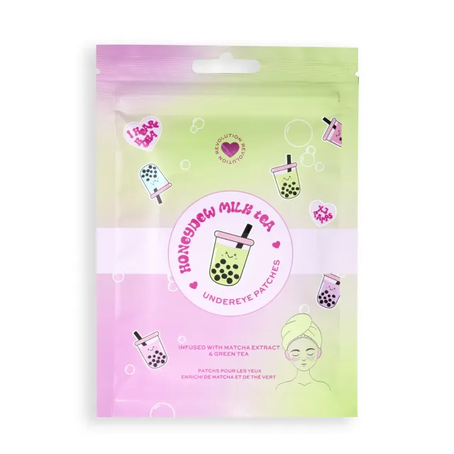 I Heart Revolution Bubble Tea patchs yeux Honeydew Milk Tea hydratants