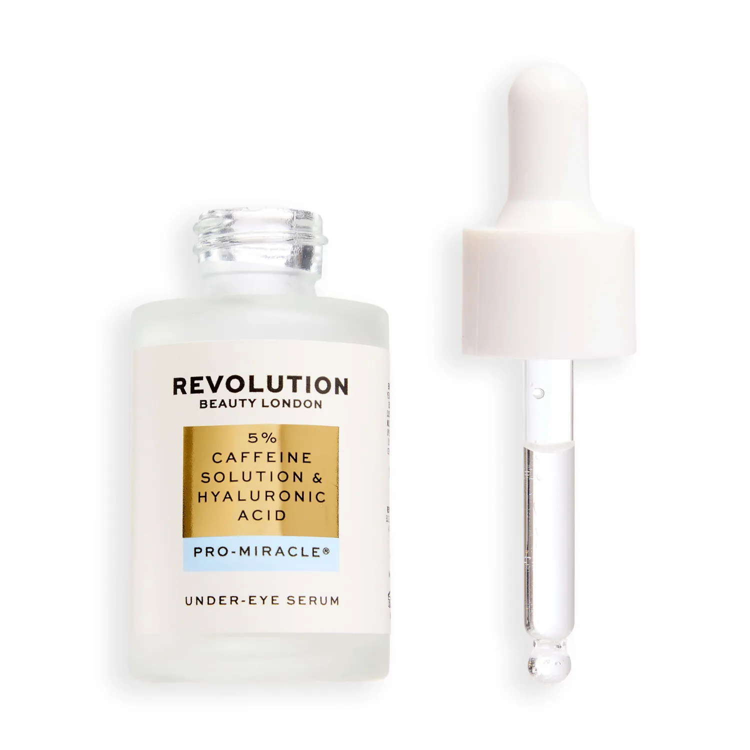 Revolution Pro Miracle sérum yeux caféine 5% acide hyaluronique