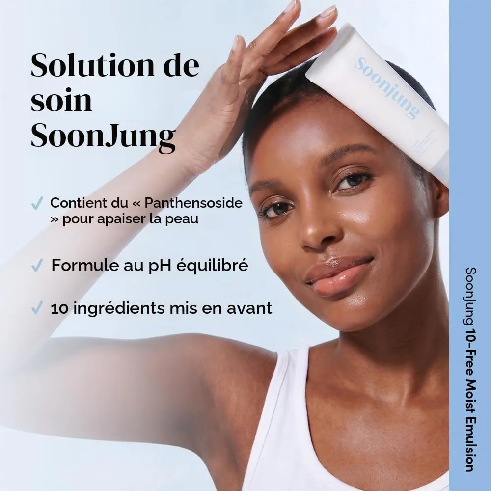 Etude House SoonJung 10 Free émulsion hydratante 130ml apaisante