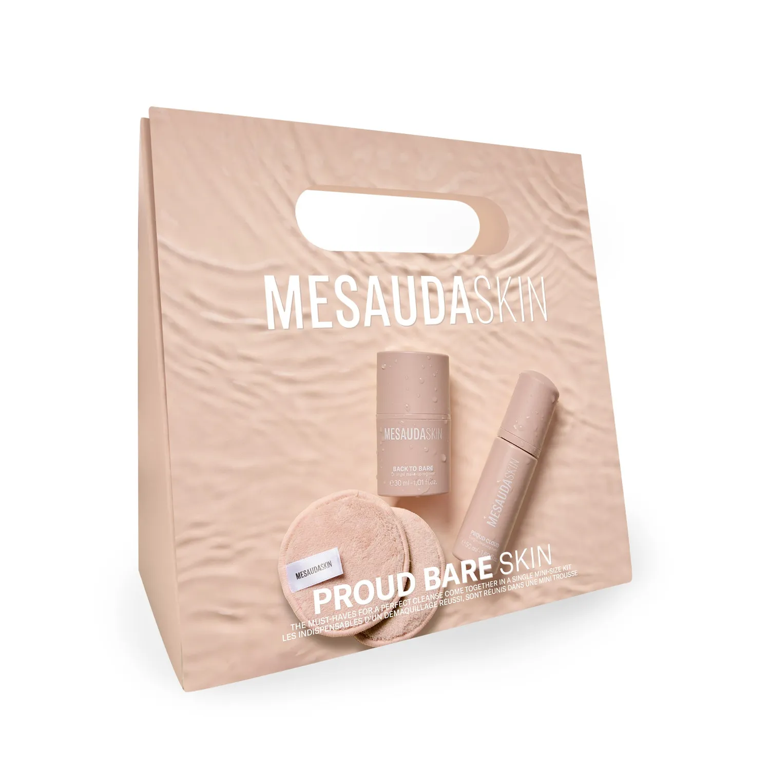 Mesauda Proud Bare Skin kit démaquillage mini
